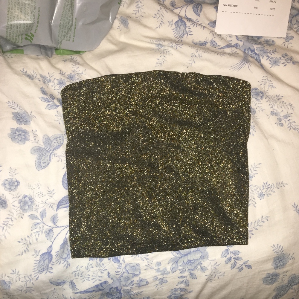 Urban Outfitters strapless top